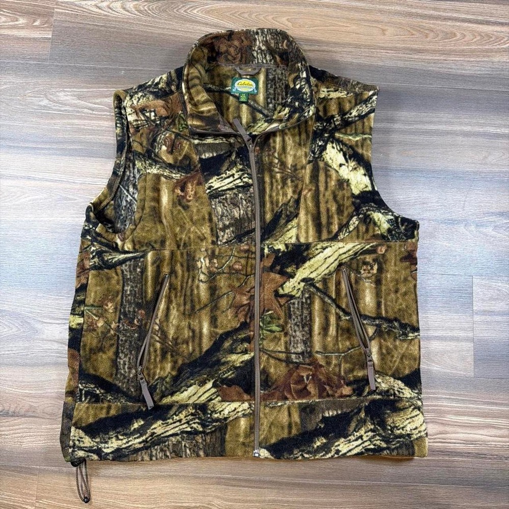 Cabela's Camo Fleece Vest